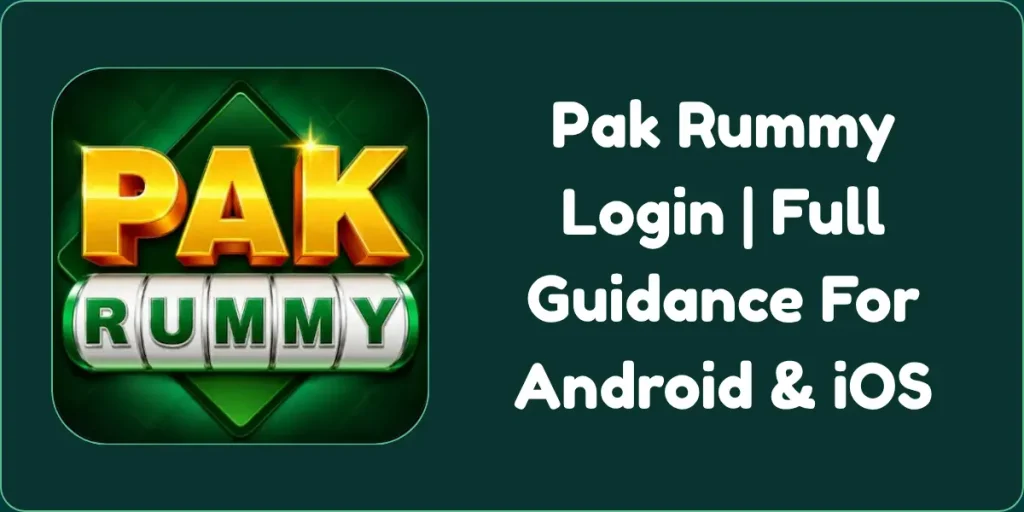 Pak Rummy Login