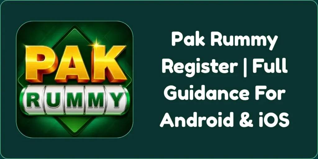 Pak Rummy Register
